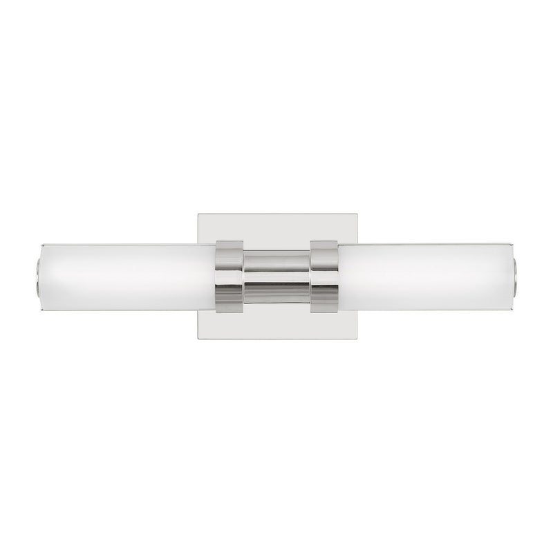 LED Bath Wall Sconce<br /><span style="color:#4AB0CE;">Entrega: 4-10 dias en USA</span><br /><span style="color:#4AB0CE;font-size:60%;">PREGUNTE POR ENTREGA EN PANAMA</span><br />Collection: Kiel<br />Finish: Chrome