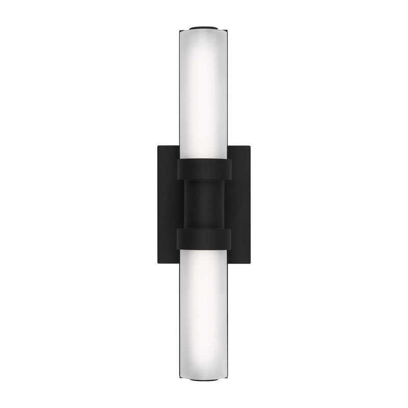 LED Bath Wall Sconce<br /><span style="color:#4AB0CE;">Entrega: 4-10 dias en USA</span><br /><span style="color:#4AB0CE;font-size:60%;">PREGUNTE POR ENTREGA EN PANAMA</span><br />Collection: Kiel<br />Finish: Midnight Black