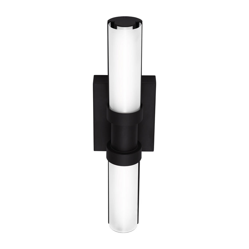 LED Bath Wall Sconce<br /><span style="color:#4AB0CE;">Entrega: 4-10 dias en USA</span><br /><span style="color:#4AB0CE;font-size:60%;">PREGUNTE POR ENTREGA EN PANAMA</span><br />Collection: Kiel<br />Finish: Midnight Black