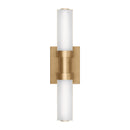 LED Bath Wall Sconce<br /><span style="color:#4AB0CE;">Entrega: 4-10 dias en USA</span><br /><span style="color:#4AB0CE;font-size:60%;">PREGUNTE POR ENTREGA EN PANAMA</span><br />Collection: Kiel<br />Finish: Satin Brass