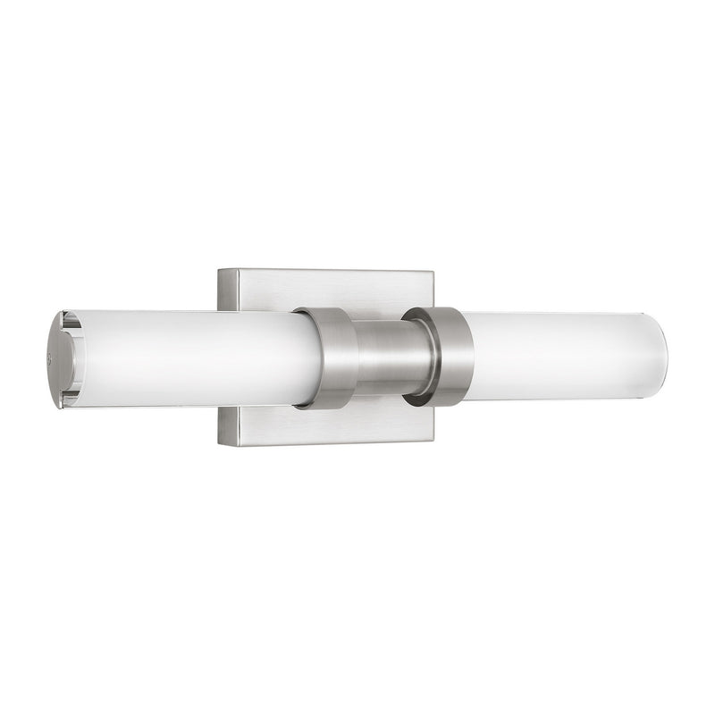 LED Bath Wall Sconce<br /><span style="color:#4AB0CE;">Entrega: 4-10 dias en USA</span><br /><span style="color:#4AB0CE;font-size:60%;">PREGUNTE POR ENTREGA EN PANAMA</span><br />Collection: Kiel<br />Finish: Brushed Nickel