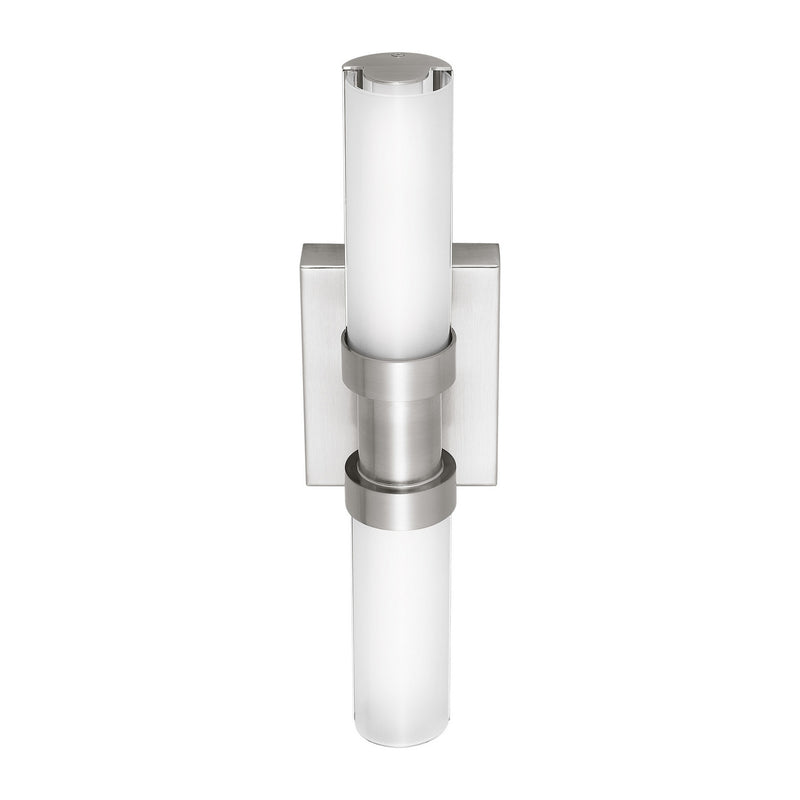 LED Bath Wall Sconce<br /><span style="color:#4AB0CE;">Entrega: 4-10 dias en USA</span><br /><span style="color:#4AB0CE;font-size:60%;">PREGUNTE POR ENTREGA EN PANAMA</span><br />Collection: Kiel<br />Finish: Brushed Nickel