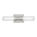 LED Bath Wall Sconce<br /><span style="color:#4AB0CE;">Entrega: 4-10 dias en USA</span><br /><span style="color:#4AB0CE;font-size:60%;">PREGUNTE POR ENTREGA EN PANAMA</span><br />Collection: Kiel<br />Finish: Brushed Nickel