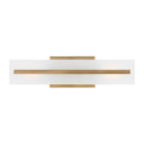 Two Light Bath Vanity<br /><span style="color:#4AB0CE;">Entrega: 6-7 semanas en USA</span><br /><span style="color:#4AB0CE;font-size:60%;">PREGUNTE POR ENTREGA EN PANAMA</span><br />Collection: Dex<br />Finish: Satin Brass