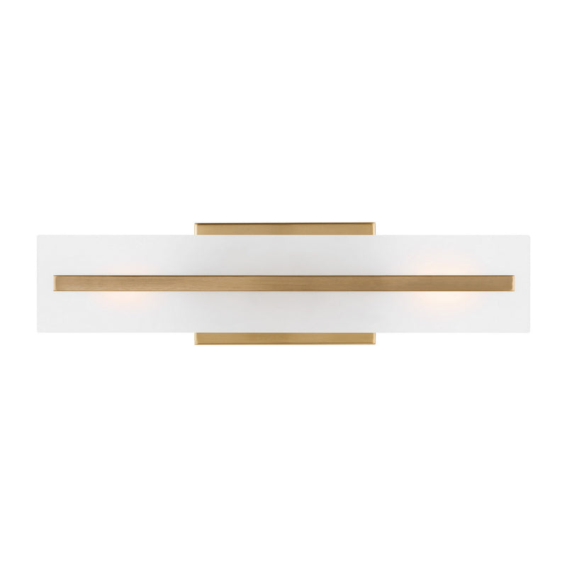 LED Bath Wall Sconce<br /><span style="color:#4AB0CE;">Entrega: 4-10 dias en USA</span><br /><span style="color:#4AB0CE;font-size:60%;">PREGUNTE POR ENTREGA EN PANAMA</span><br />Collection: Dex<br />Finish: Satin Brass