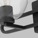 Visual Comfort Studio - 4455702-112 - Two Light Bath Vanity - Codyn - Midnight Black