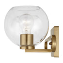 Two Light Bath Vanity<br /><span style="color:#4AB0CE;">Entrega: 4-10 dias en USA</span><br /><span style="color:#4AB0CE;font-size:60%;">PREGUNTE POR ENTREGA EN PANAMA</span><br />Collection: Codyn<br />Finish: Satin Brass