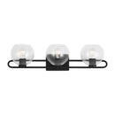 Three Light Bath Vanity<br /><span style="color:#4AB0CE;">Entrega: 4-10 dias en USA</span><br /><span style="color:#4AB0CE;font-size:60%;">PREGUNTE POR ENTREGA EN PANAMA</span><br />Collection: Codyn<br />Finish: Midnight Black