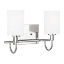 LED Bath Wall Sconce<br /><span style="color:#4AB0CE;">Entrega: 13-14 semanas en USA</span><br /><span style="color:#4AB0CE;font-size:60%;">PREGUNTE POR ENTREGA EN PANAMA</span><br />Collection: Oak Moore<br />Finish: Chrome