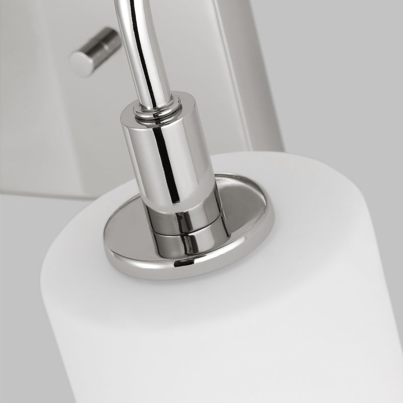 LED Bath Wall Sconce<br /><span style="color:#4AB0CE;">Entrega: 4-10 dias en USA</span><br /><span style="color:#4AB0CE;font-size:60%;">PREGUNTE POR ENTREGA EN PANAMA</span><br />Collection: Oak Moore<br />Finish: Chrome