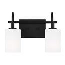 LED Bath Wall Sconce<br /><span style="color:#4AB0CE;">Entrega: 4-10 dias en USA</span><br /><span style="color:#4AB0CE;font-size:60%;">PREGUNTE POR ENTREGA EN PANAMA</span><br />Collection: Oak Moore<br />Finish: Midnight Black