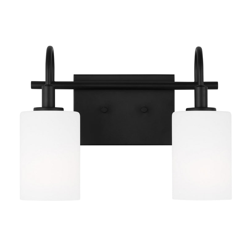 LED Bath Wall Sconce<br /><span style="color:#4AB0CE;">Entrega: 4-10 dias en USA</span><br /><span style="color:#4AB0CE;font-size:60%;">PREGUNTE POR ENTREGA EN PANAMA</span><br />Collection: Oak Moore<br />Finish: Midnight Black
