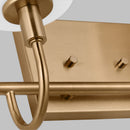 LED Bath Wall Sconce<br /><span style="color:#4AB0CE;">Entrega: 13-14 semanas en USA</span><br /><span style="color:#4AB0CE;font-size:60%;">PREGUNTE POR ENTREGA EN PANAMA</span><br />Collection: Oak Moore<br />Finish: Satin Brass