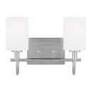 LED Bath Wall Sconce<br /><span style="color:#4AB0CE;">Entrega: 4-10 dias en USA</span><br /><span style="color:#4AB0CE;font-size:60%;">PREGUNTE POR ENTREGA EN PANAMA</span><br />Collection: Oak Moore<br />Finish: Brushed Nickel