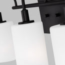 Three Light Bath Vanity<br /><span style="color:#4AB0CE;">Entrega: 4-10 dias en USA</span><br /><span style="color:#4AB0CE;font-size:60%;">PREGUNTE POR ENTREGA EN PANAMA</span><br />Collection: Oak Moore<br />Finish: Midnight Black
