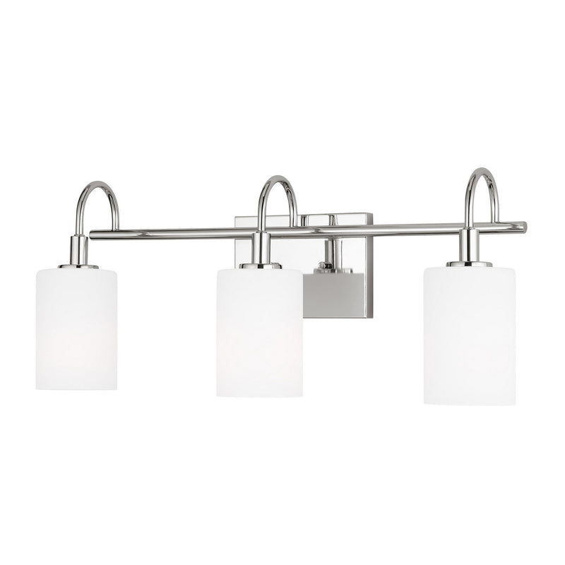 LED Bath Wall Sconce<br /><span style="color:#4AB0CE;">Entrega: 4-10 dias en USA</span><br /><span style="color:#4AB0CE;font-size:60%;">PREGUNTE POR ENTREGA EN PANAMA</span><br />Collection: Oak Moore<br />Finish: Chrome