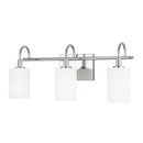 LED Bath Wall Sconce<br /><span style="color:#4AB0CE;">Entrega: 4-10 dias en USA</span><br /><span style="color:#4AB0CE;font-size:60%;">PREGUNTE POR ENTREGA EN PANAMA</span><br />Collection: Oak Moore<br />Finish: Chrome