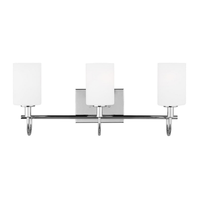 LED Bath Wall Sconce<br /><span style="color:#4AB0CE;">Entrega: 4-10 dias en USA</span><br /><span style="color:#4AB0CE;font-size:60%;">PREGUNTE POR ENTREGA EN PANAMA</span><br />Collection: Oak Moore<br />Finish: Chrome