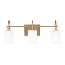 LED Bath Wall Sconce<br /><span style="color:#4AB0CE;">Entrega: 6-7 semanas en USA</span><br /><span style="color:#4AB0CE;font-size:60%;">PREGUNTE POR ENTREGA EN PANAMA</span><br />Collection: Oak Moore<br />Finish: Satin Brass