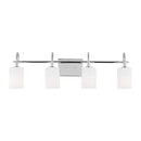 LED Bath Wall Sconce<br /><span style="color:#4AB0CE;">Entrega: 4-10 dias en USA</span><br /><span style="color:#4AB0CE;font-size:60%;">PREGUNTE POR ENTREGA EN PANAMA</span><br />Collection: Oak Moore<br />Finish: Chrome