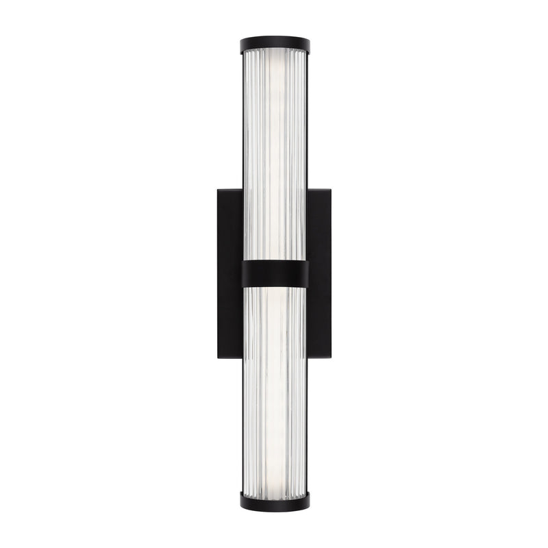 LED Bath Wall Sconce<br /><span style="color:#4AB0CE;">Entrega: 4-10 dias en USA</span><br /><span style="color:#4AB0CE;font-size:60%;">PREGUNTE POR ENTREGA EN PANAMA</span><br />Collection: Syden<br />Finish: Midnight Black