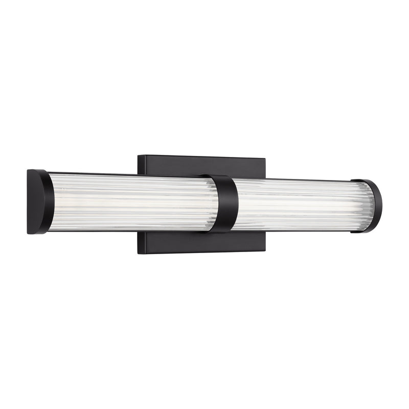 LED Bath Wall Sconce<br /><span style="color:#4AB0CE;">Entrega: 4-10 dias en USA</span><br /><span style="color:#4AB0CE;font-size:60%;">PREGUNTE POR ENTREGA EN PANAMA</span><br />Collection: Syden<br />Finish: Midnight Black
