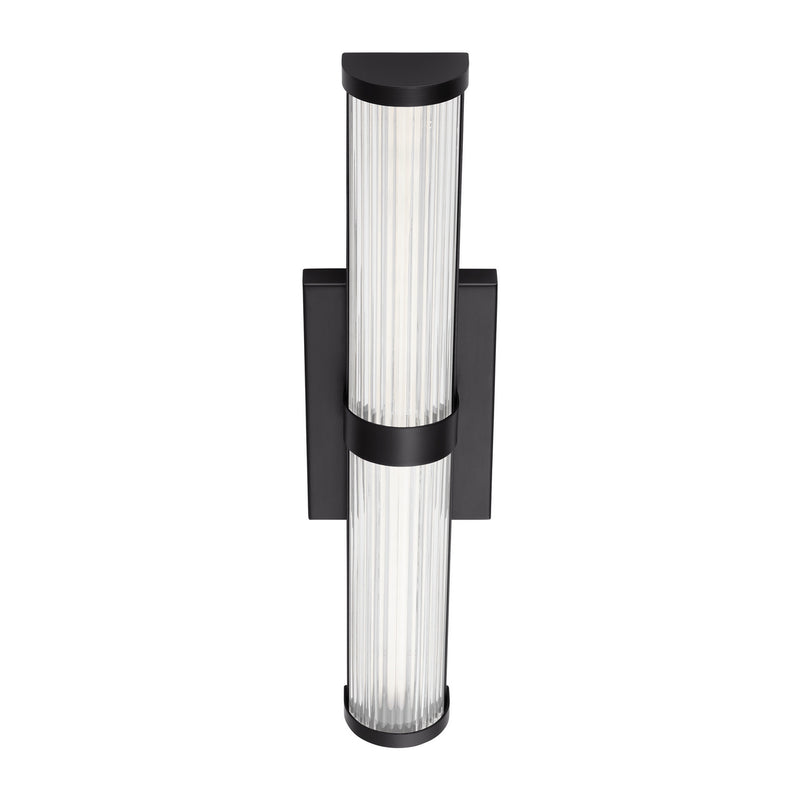 LED Bath Wall Sconce<br /><span style="color:#4AB0CE;">Entrega: 4-10 dias en USA</span><br /><span style="color:#4AB0CE;font-size:60%;">PREGUNTE POR ENTREGA EN PANAMA</span><br />Collection: Syden<br />Finish: Midnight Black