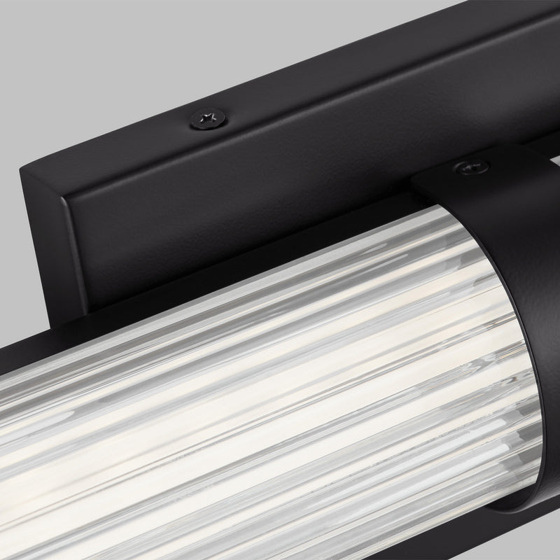 LED Bath Wall Sconce<br /><span style="color:#4AB0CE;">Entrega: 4-10 dias en USA</span><br /><span style="color:#4AB0CE;font-size:60%;">PREGUNTE POR ENTREGA EN PANAMA</span><br />Collection: Syden<br />Finish: Midnight Black