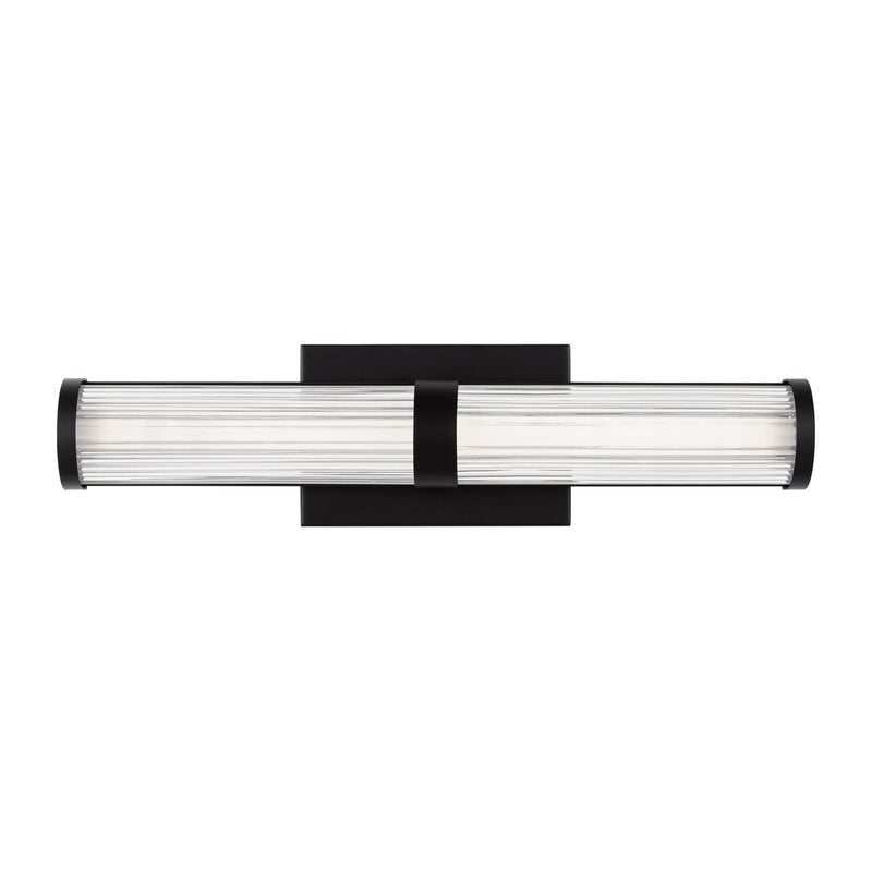 LED Bath Wall Sconce<br /><span style="color:#4AB0CE;">Entrega: 4-10 dias en USA</span><br /><span style="color:#4AB0CE;font-size:60%;">PREGUNTE POR ENTREGA EN PANAMA</span><br />Collection: Syden<br />Finish: Midnight Black