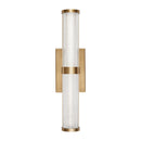 LED Bath Wall Sconce<br /><span style="color:#4AB0CE;">Entrega: 1-2 semanas en USA</span><br /><span style="color:#4AB0CE;font-size:60%;">PREGUNTE POR ENTREGA EN PANAMA</span><br />Collection: Syden<br />Finish: Satin Brass