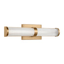 LED Bath Wall Sconce<br /><span style="color:#4AB0CE;">Entrega: 1-2 semanas en USA</span><br /><span style="color:#4AB0CE;font-size:60%;">PREGUNTE POR ENTREGA EN PANAMA</span><br />Collection: Syden<br />Finish: Satin Brass