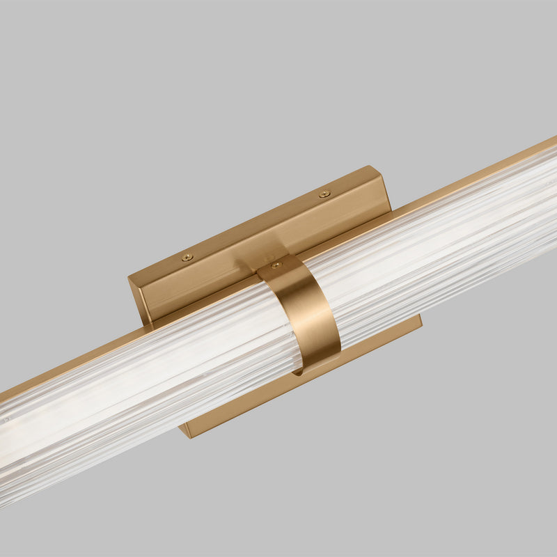 Visual Comfort Studio - 4459293S-848 - LED Bath Wall Sconce - Syden - Satin Brass