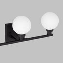 Three Light Bath Vanity<br /><span style="color:#4AB0CE;">Entrega: 4-10 dias en USA</span><br /><span style="color:#4AB0CE;font-size:60%;">PREGUNTE POR ENTREGA EN PANAMA</span><br />Collection: Clybourn<br />Finish: Midnight Black