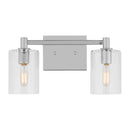 Two Light Bath Vanity<br /><span style="color:#4AB0CE;">Entrega: 13-14 semanas en USA</span><br /><span style="color:#4AB0CE;font-size:60%;">PREGUNTE POR ENTREGA EN PANAMA</span><br />Collection: Fullton<br />Finish: Chrome