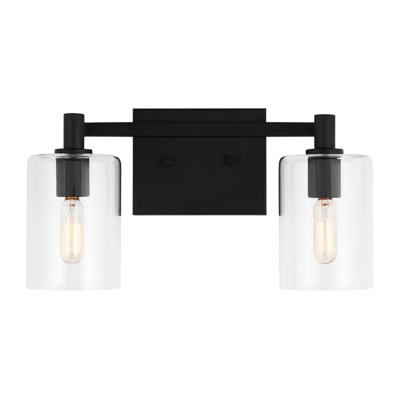 LED Bath Wall Sconce<br /><span style="color:#4AB0CE;">Entrega: 4-10 dias en USA</span><br /><span style="color:#4AB0CE;font-size:60%;">PREGUNTE POR ENTREGA EN PANAMA</span><br />Collection: Fullton<br />Finish: Midnight Black