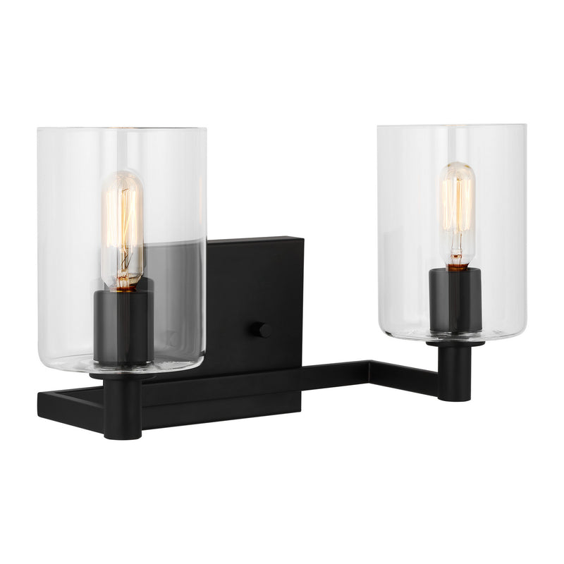 LED Bath Wall Sconce<br /><span style="color:#4AB0CE;">Entrega: 4-10 dias en USA</span><br /><span style="color:#4AB0CE;font-size:60%;">PREGUNTE POR ENTREGA EN PANAMA</span><br />Collection: Fullton<br />Finish: Midnight Black