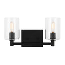 LED Bath Wall Sconce<br /><span style="color:#4AB0CE;">Entrega: 4-10 dias en USA</span><br /><span style="color:#4AB0CE;font-size:60%;">PREGUNTE POR ENTREGA EN PANAMA</span><br />Collection: Fullton<br />Finish: Midnight Black