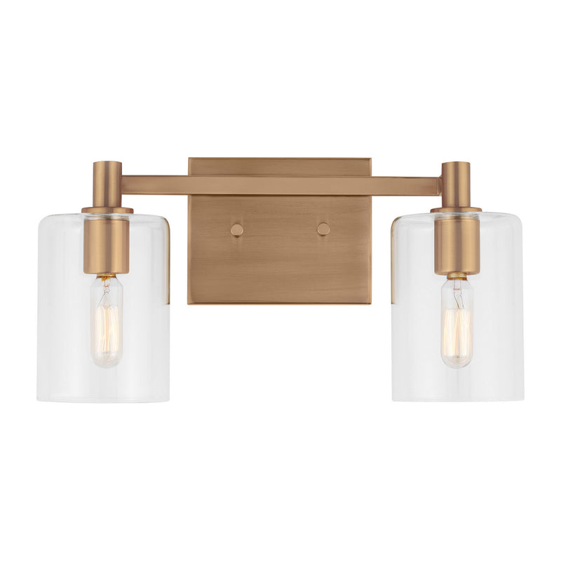 LED Bath Wall Sconce<br /><span style="color:#4AB0CE;">Entrega: 4-10 dias en USA</span><br /><span style="color:#4AB0CE;font-size:60%;">PREGUNTE POR ENTREGA EN PANAMA</span><br />Collection: Fullton<br />Finish: Satin Brass