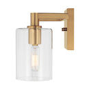 LED Bath Wall Sconce<br /><span style="color:#4AB0CE;">Entrega: 4-10 dias en USA</span><br /><span style="color:#4AB0CE;font-size:60%;">PREGUNTE POR ENTREGA EN PANAMA</span><br />Collection: Fullton<br />Finish: Satin Brass