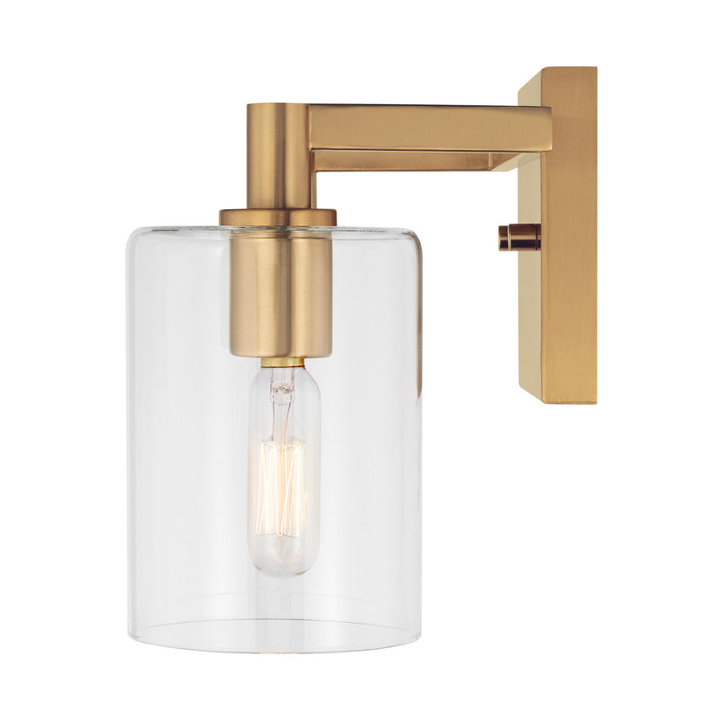 LED Bath Wall Sconce<br /><span style="color:#4AB0CE;">Entrega: 4-10 dias en USA</span><br /><span style="color:#4AB0CE;font-size:60%;">PREGUNTE POR ENTREGA EN PANAMA</span><br />Collection: Fullton<br />Finish: Satin Brass