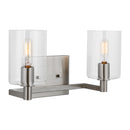LED Bath Wall Sconce<br /><span style="color:#4AB0CE;">Entrega: 4-10 dias en USA</span><br /><span style="color:#4AB0CE;font-size:60%;">PREGUNTE POR ENTREGA EN PANAMA</span><br />Collection: Fullton<br />Finish: Brushed Nickel