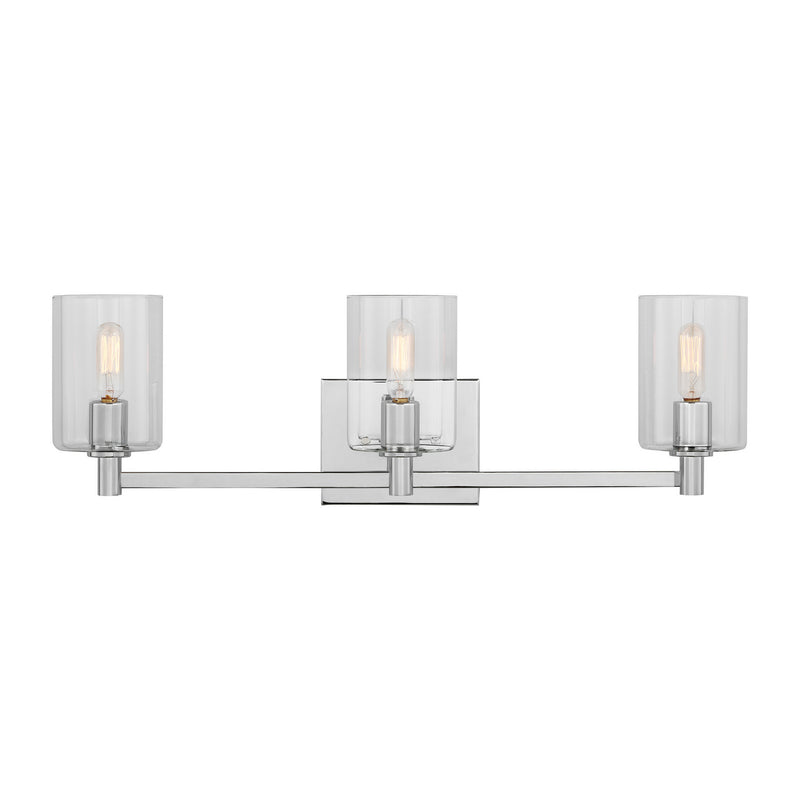 LED Bath Wall Sconce<br /><span style="color:#4AB0CE;">Entrega: 4-10 dias en USA</span><br /><span style="color:#4AB0CE;font-size:60%;">PREGUNTE POR ENTREGA EN PANAMA</span><br />Collection: Fullton<br />Finish: Chrome