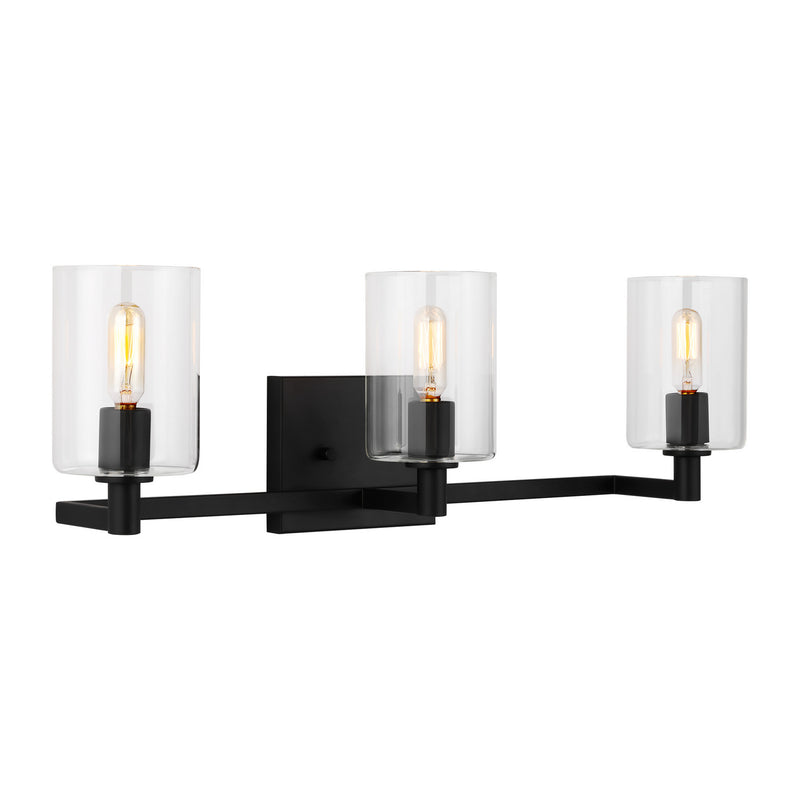 LED Bath Wall Sconce<br /><span style="color:#4AB0CE;">Entrega: 8-9 semanas en USA</span><br /><span style="color:#4AB0CE;font-size:60%;">PREGUNTE POR ENTREGA EN PANAMA</span><br />Collection: Fullton<br />Finish: Midnight Black