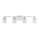 Four Light Bath Vanity<br /><span style="color:#4AB0CE;">Entrega: 4-10 dias en USA</span><br /><span style="color:#4AB0CE;font-size:60%;">PREGUNTE POR ENTREGA EN PANAMA</span><br />Collection: Fullton<br />Finish: Chrome