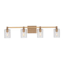 LED Bath Wall Sconce<br /><span style="color:#4AB0CE;">Entrega: 4-5 semanas en USA</span><br /><span style="color:#4AB0CE;font-size:60%;">PREGUNTE POR ENTREGA EN PANAMA</span><br />Collection: Fullton<br />Finish: Satin Brass