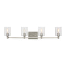 LED Bath Wall Sconce<br /><span style="color:#4AB0CE;">Entrega: 4-10 dias en USA</span><br /><span style="color:#4AB0CE;font-size:60%;">PREGUNTE POR ENTREGA EN PANAMA</span><br />Collection: Fullton<br />Finish: Brushed Nickel