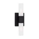 Two Light Bath Vanity<br /><span style="color:#4AB0CE;">Entrega: 4-10 dias en USA</span><br /><span style="color:#4AB0CE;font-size:60%;">PREGUNTE POR ENTREGA EN PANAMA</span><br />Collection: Keaton<br />Finish: Midnight Black
