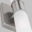 Two Light Bath Vanity<br /><span style="color:#4AB0CE;">Entrega: 4-10 dias en USA</span><br /><span style="color:#4AB0CE;font-size:60%;">PREGUNTE POR ENTREGA EN PANAMA</span><br />Collection: Keaton<br />Finish: Brushed Nickel