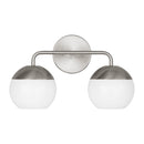 LED Bath Wall Sconce<br /><span style="color:#4AB0CE;">Entrega: 4-10 dias en USA</span><br /><span style="color:#4AB0CE;font-size:60%;">PREGUNTE POR ENTREGA EN PANAMA</span><br />Collection: Alvin<br />Finish: Brushed Nickel