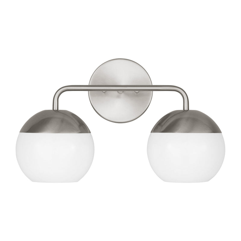 LED Bath Wall Sconce<br /><span style="color:#4AB0CE;">Entrega: 4-10 dias en USA</span><br /><span style="color:#4AB0CE;font-size:60%;">PREGUNTE POR ENTREGA EN PANAMA</span><br />Collection: Alvin<br />Finish: Brushed Nickel